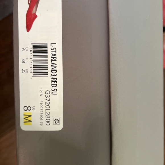 Franco Sarto Starland 3 Red loafer  8M - Picture 6 of 6